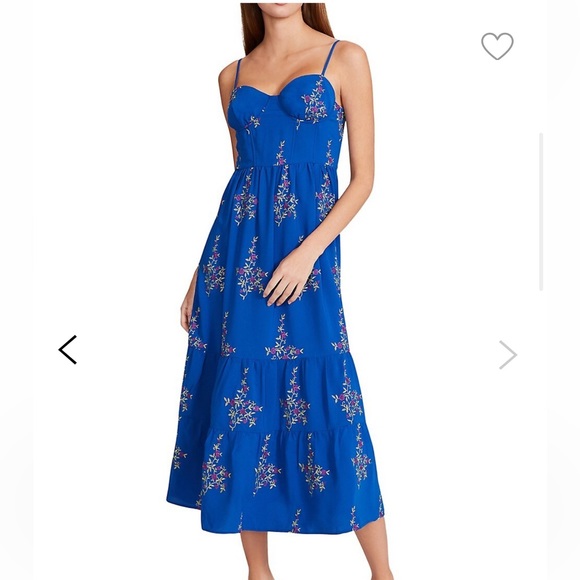 Betsy Johnson
Floral Sweetheart-Bustier Tiered Midi Dress - Picture 1 of 3